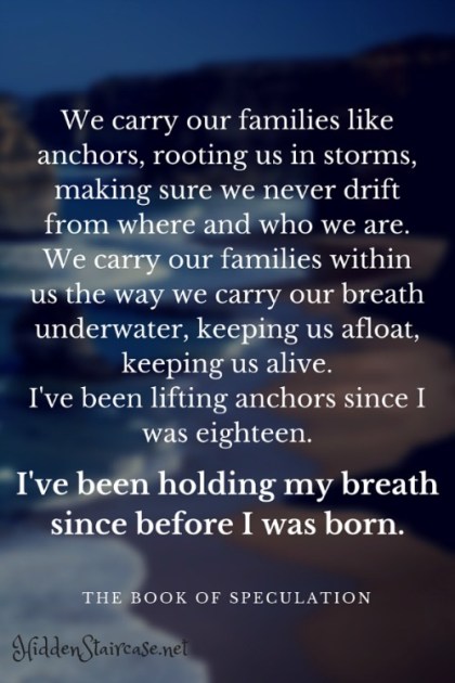 Families Quote Book of Speculation