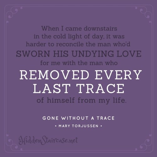 Gone Without a Trace Quote